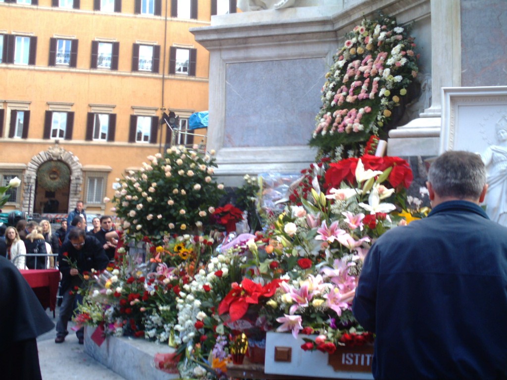 Festa dell''Immacolata a P.za Di Spagna (Roma)